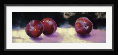 Framed Plums Print