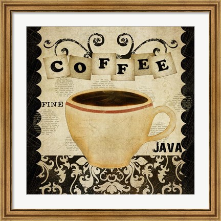 Framed Coffee Fine Java Print