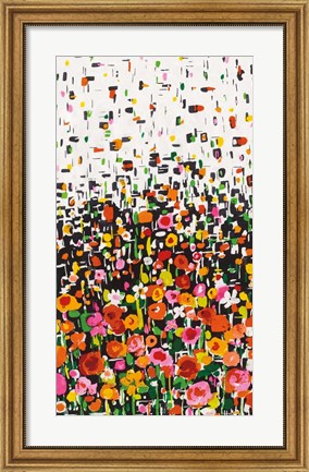 Framed Flower Shower Print