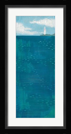 Framed To the Lighthouse Print