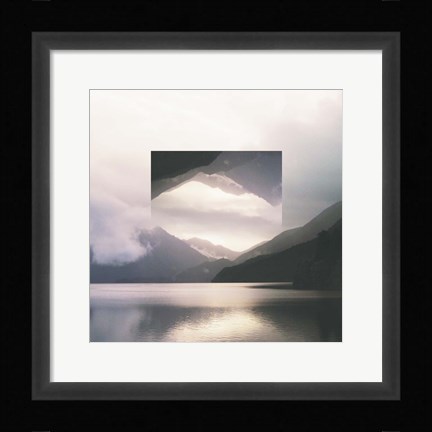 Framed Reflected Landscape II Print