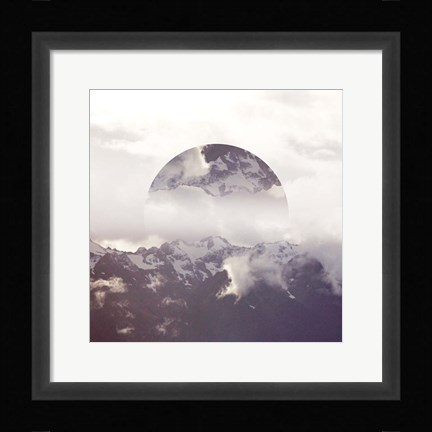 Framed Reflected Landscape IV Print