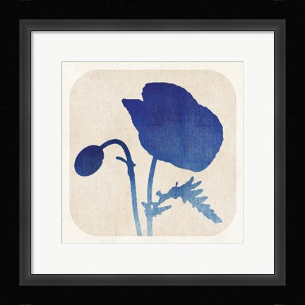 Framed Batik Garden III Print