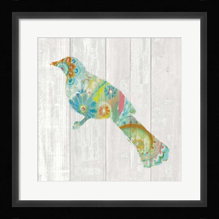 Framed Spring Dream Paisley XI Print