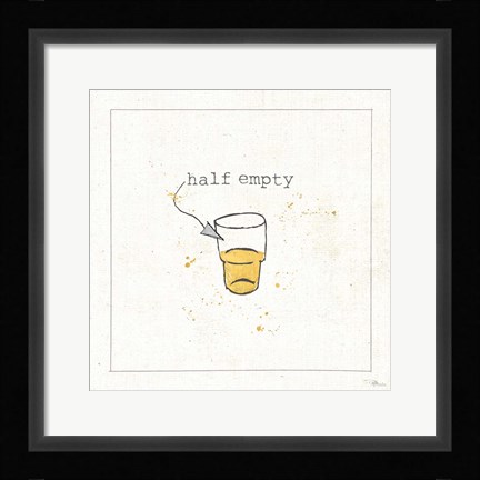 Framed Opposites Cuties IX Print