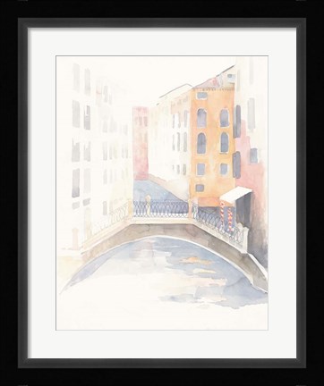 Framed Venice Crosswalk Print