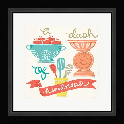 Framed Dash of Kindness Print
