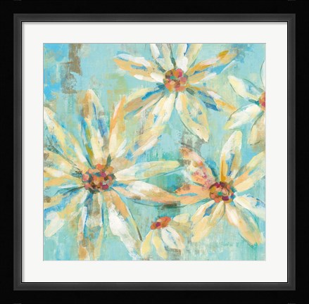 Framed Fjord Floral I Print