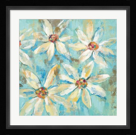 Framed Fjord Floral II Print