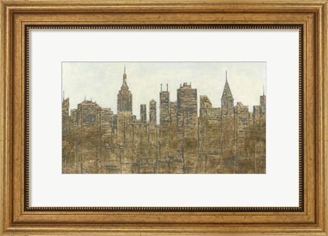 Framed Lavish Skyline Print