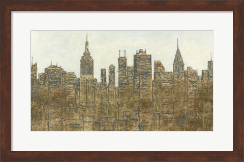 Framed Lavish Skyline Print