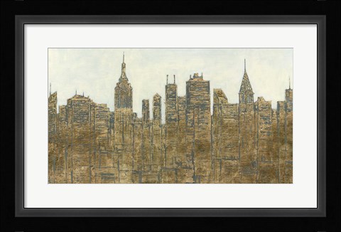 Framed Lavish Skyline Print