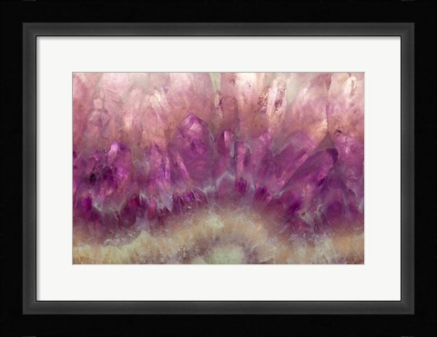 Framed Amethyst 2 Print