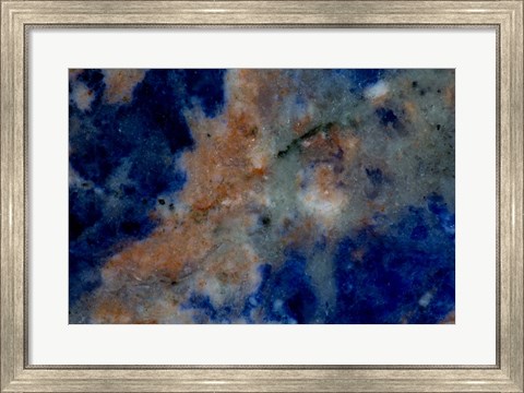 Framed Blue Sodalite Print