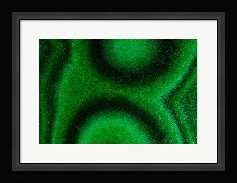 Framed Malachite 2 Print