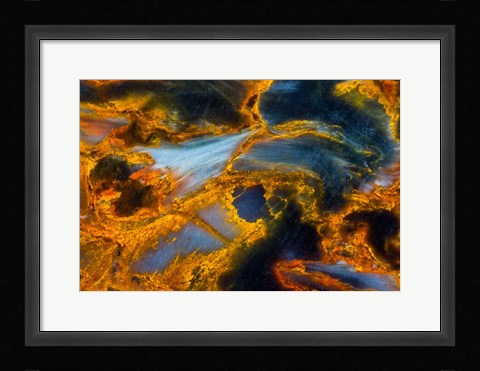 Framed Pietersite from Namibia 7 Print
