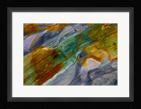 Framed Piute Jasper 1 Print