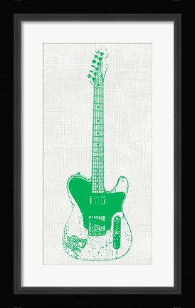 Framed Guitar Collectior II Print