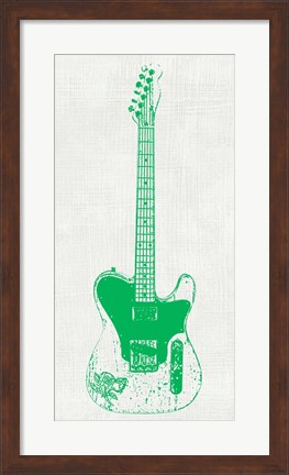 Framed Guitar Collectior II Print