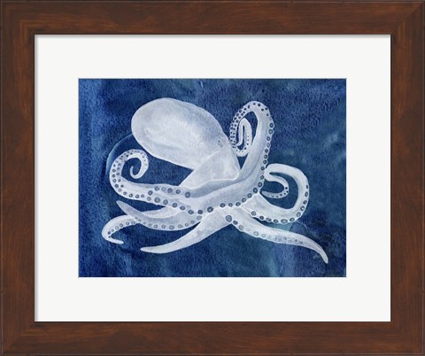 Framed Cephalopod I Print