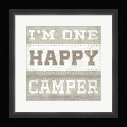 Framed Lodge Life VI Print