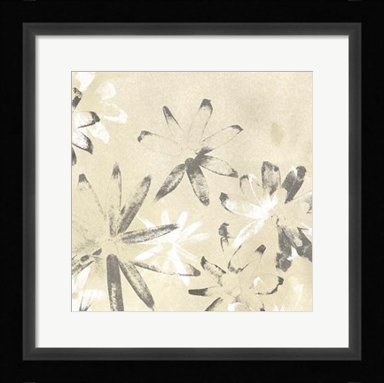 Framed Vellum Flora II Print