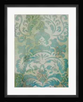 Framed Velvet &amp; Damask I Print