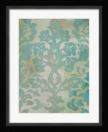 Framed Velvet &amp; Damask II Print