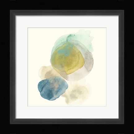 Framed Fluid Geology I Print