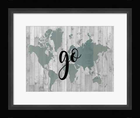 Framed Young Explorer IV Print