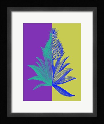 Framed Pineapple Mix II Print