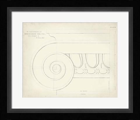 Framed Greek &amp; Roman Architecture VII Print