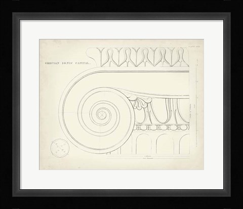 Framed Greek &amp; Roman Architecture IX Print
