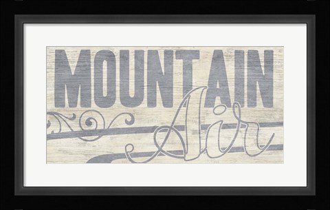 Framed Lake Life II Print