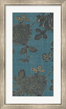 Framed Chrysanthemum Panel I Print