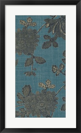 Framed Chrysanthemum Panel I Print