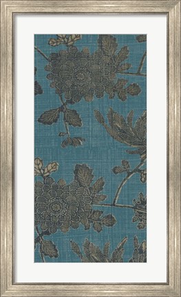 Framed Chrysanthemum Panel II Print