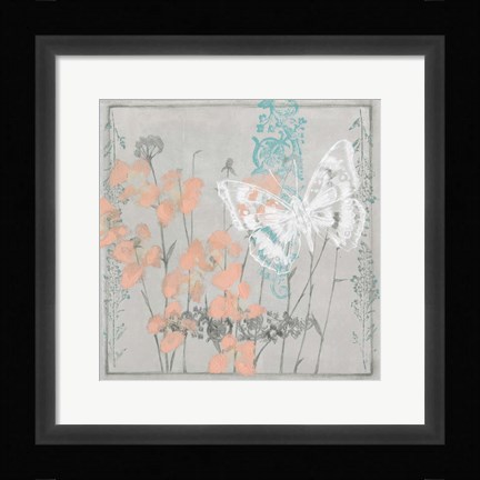 Framed Gray Garden II Print