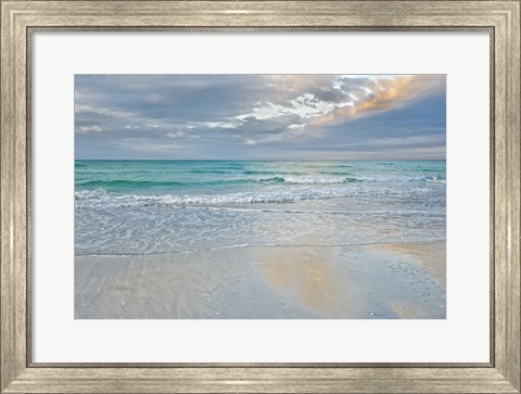 Framed Sea Blues Print