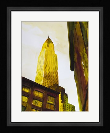 Framed Skyscraper 3 Print