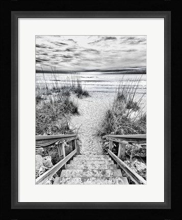 Framed Follow the Steps Print