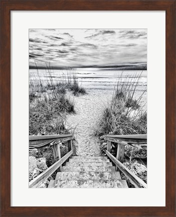 Framed Follow the Steps Print