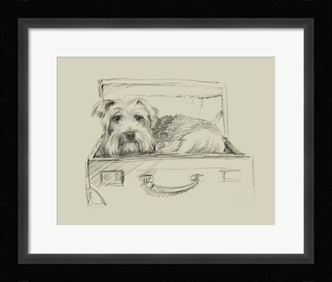 Framed Stowaway I Print