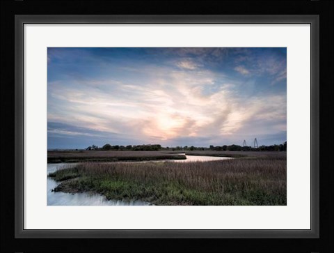 Framed Low Country Sunset III Print