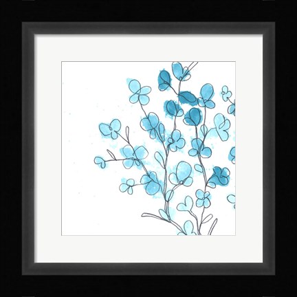 Framed Posy Pop II Print