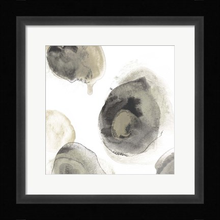 Framed Water Stones III Print