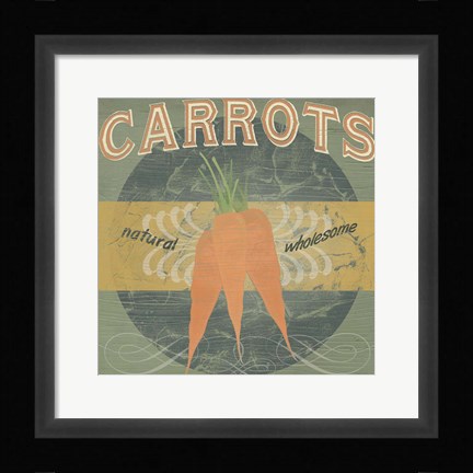 Framed Farm Stand III Print