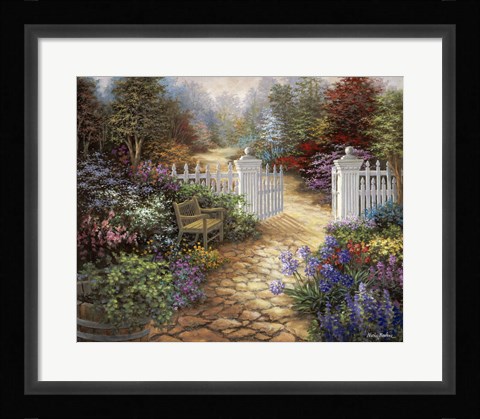 Framed Gateway To Enchantment Print