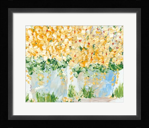 Framed Bloom! Bloom! Bloom! Now is the Time to Show Print