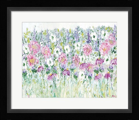 Framed Throught Her Eyes, the World is a Work of Art Print